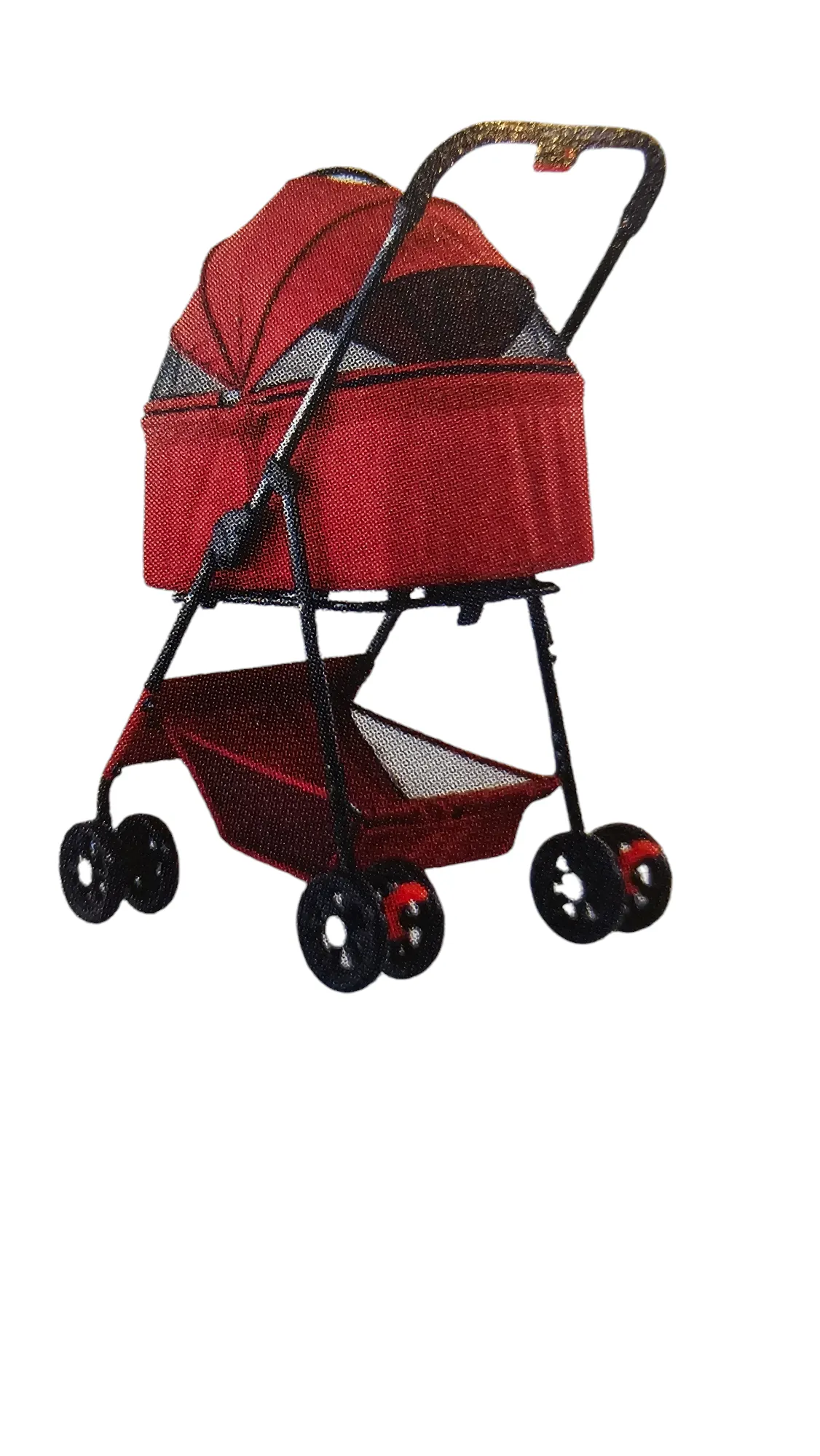 Betty's Pawdrobe Pet Stroller 4-Wheeler