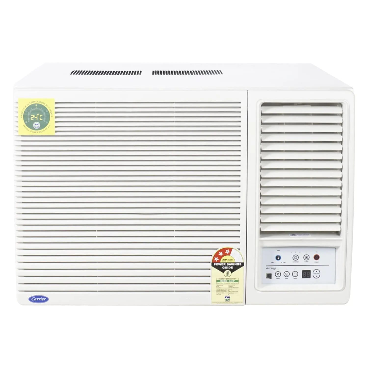 Carrier 18k ESTRELLA EXI 1.5 Ton 3 Star inverter Window AC  Copper, White CIW18EC3R34F0