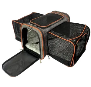 Double Expandable Pet Carrier