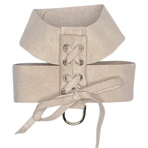 Parisian Corset Dog Harness Light Rose