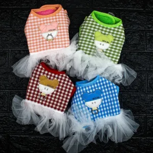 Pet Tutu Dress and Leash Set