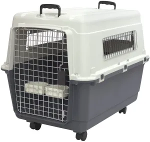 Rolling Travel Dog Crate