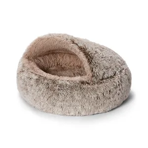 Snooza Hooded Cuddler Soothing and Calming Mink Dog and Cat Bed Small^^^