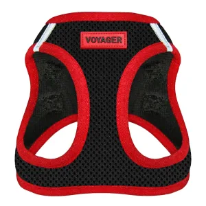 Step-In Air Pet Harness Black with Color Trim