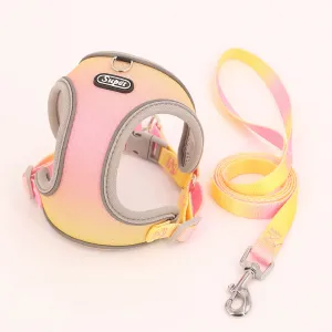 Supet Adjustable Pet Harness - Reflective and Breathable Vest for Dogs and Cats